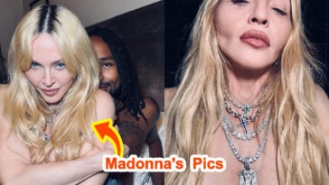 Madonna's Topless Pics With Younger Man Have Everyone