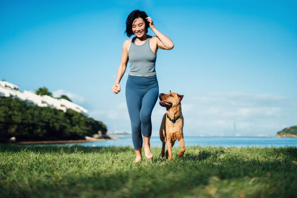 11,300+ Woman Running With Dog Stock Photos, Pictures & Royalty-Free Images - iStock | Black woman running with dog, Woman running with dog on leash, African american woman running with dog